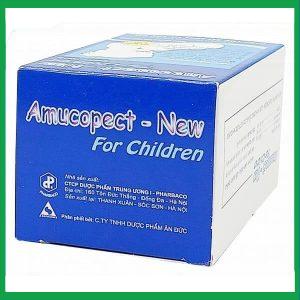 Thuốc bột Amucopect-New For Children giúp loãng đờm