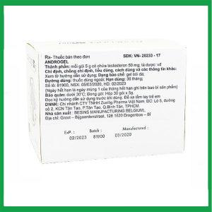 Nhà Thuốc Thanh Vinh - Androgel 50mg 2