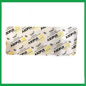Nhà Thuốc Thanh Vinh - Thuốc Asopus 200 An Thiên điều trị bệnh gan mật (3 vỉ x 10 viên) 2 Nhà Thuốc Thanh Vinh - Asopus 200mg 1