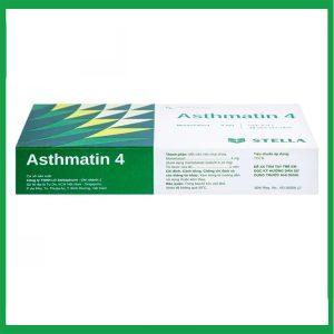 Nhà Thuốc Thanh Vinh - Viên nhai Asthmatin 4 Stella phòng và điều trị hen suyễn, giảm viêm mũi dị ứng (3 vỉ x 10 viên) 1 Nhà Thuốc Thanh Vinh - Asthmatin 42