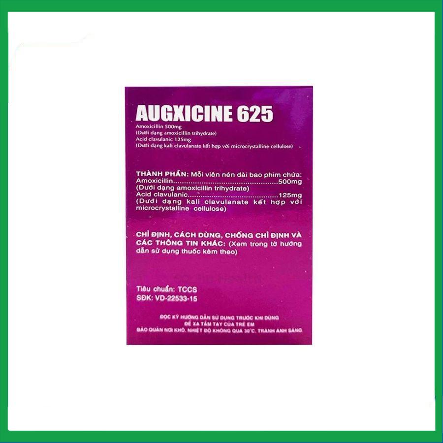 Augxicine-625-1.jpg Nhà Thuốc Thanh Vinh - Augxicine 625 1
