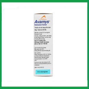 Nhà Thuốc Thanh Vinh - Thuốc xịt mũi Avamys 27.5mcg GSK điều trị chảy nước mũi, xung huyết mũi (30 liều xịt) 1 Nhà Thuốc Thanh Vinh - Avamys Xit 30 Lieu 1