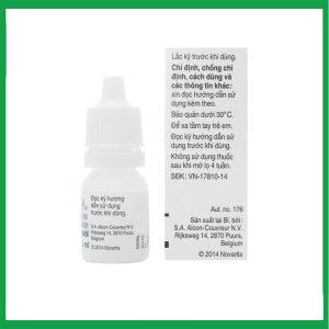 Nhà Thuốc Thanh Vinh - Thuốc nhỏ mắt Azarga Alcon giảm áp lực nội nhãn (5ml) 2 Nhà Thuốc Thanh Vinh - Azarga Alcon 1