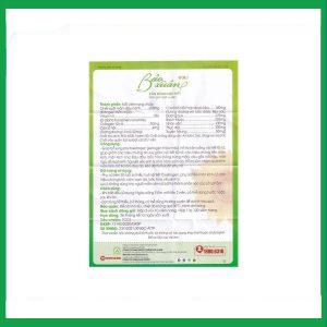 Nhà Thuốc Thanh Vinh - Viên uống Bảo Xuân Gold bổ sung phytoestrogen, cân bằng nội tiết tố nữ (3 vỉ x 10 viên) 1 Nhà Thuốc Thanh Vinh - BX2