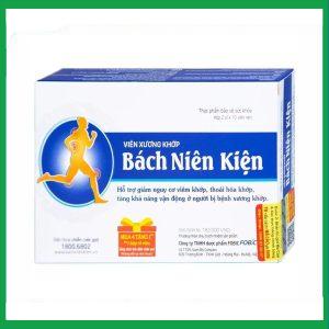 Viên xương khớp Bách Niên Kiện hỗ trợ giảm nguy cơ viêm khớp, thoái hóa khớp (2 vỉ x 10 viên)