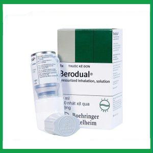 Dung dịch Berodual Boehringer hỗ trợ giãn phế quản (10ml)