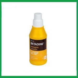 Nhà Thuốc Thanh Vinh - Dung dịch sát khuẩn Betadine Antiseptic Solution hỗ trợ sát khuẩn vết thương (125ml) 1 Nhà Thuốc Thanh Vinh - Betadine Antiseptic Sol 125ml.1