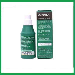 Nhà Thuốc Thanh Vinh - Betadine Gargle and Mouthwash 125ml 1