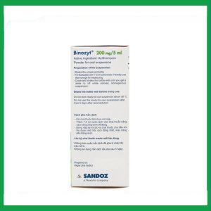 Nhà Thuốc Thanh Vinh - Binozyt 200mg 5ml 2