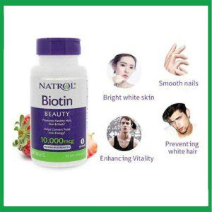 Nhà Thuốc Thanh Vinh - Biotin 10000mcg Natrol2