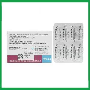 Nhà Thuốc Thanh Vinh - Thuốc Bluemoxi 400mg Bluepharma điều trị nhiễm khuẩn (7 viên) 2 Nhà Thuốc Thanh Vinh - Bluemoxi1