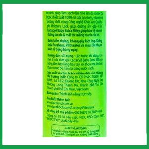 Nhà Thuốc Thanh Vinh - Sữa tắm gội Body And Hair Wash Lactacyd Baby Extra Milky 250ml 3 Nhà Thuốc Thanh Vinh - Body And Hair Wash1