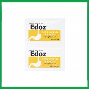 Nhà Thuốc Thanh Vinh - Bột sủi bọt Edoz DHG hỗ trợ trung hòa acid dạ dày (24 gói x 2g) 2 Nhà Thuốc Thanh Vinh - Bot sui bot Edoz DHG 3
