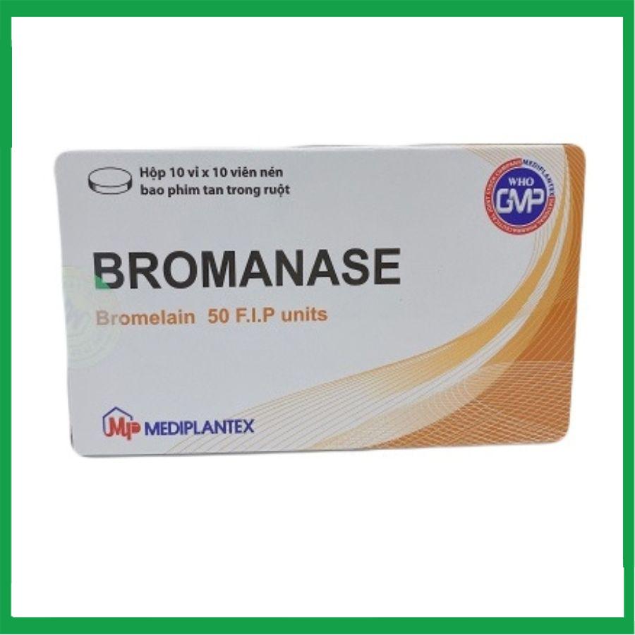 Bromanase-50mg.jpg Nhà Thuốc Thanh Vinh - Bromanase 50mg