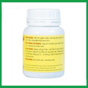 Nhà Thuốc Thanh Vinh - Viên Gout Tâm Bình hỗ trợ giảm triệu chứng đau do gút (60 viên) 1 Nhà Thuốc Thanh Vinh - CVien GOUT Tam Bin