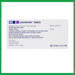 Nhà Thuốc Thanh Vinh - Cavinton Forte2