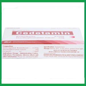 Nhà Thuốc Thanh Vinh - Cedetamin 2