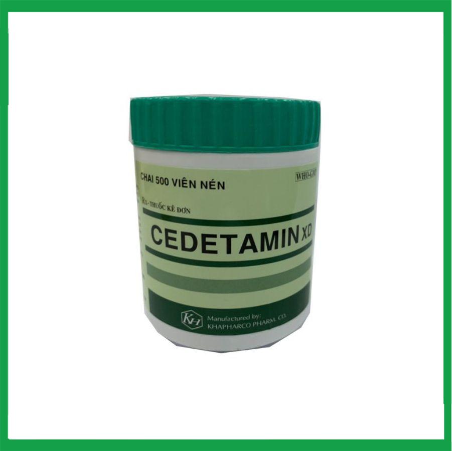 Cedetamin-XD-nap-xanh.jpg Nhà Thuốc Thanh Vinh - Cedetamin XD nap