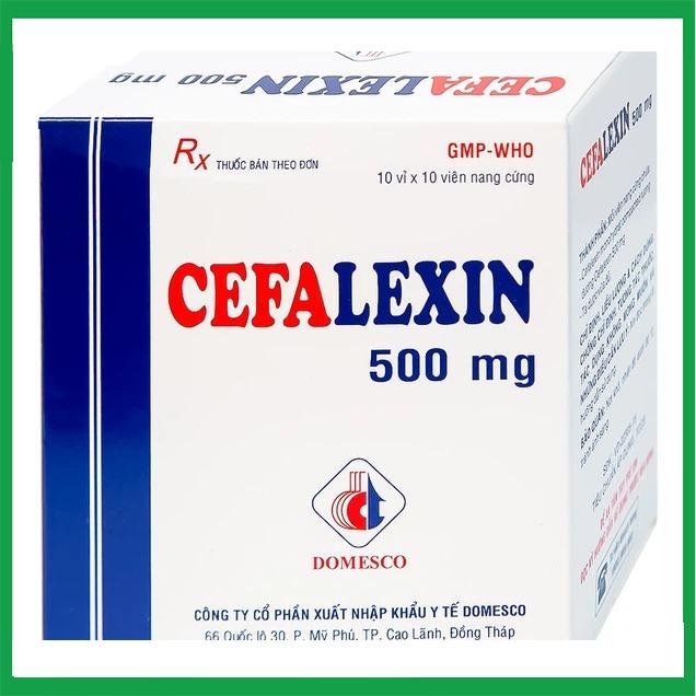 Cephalexin-500mg-Domesco.jpg Nhà Thuốc Thanh Vinh - Cephalexin 500mg Domesco