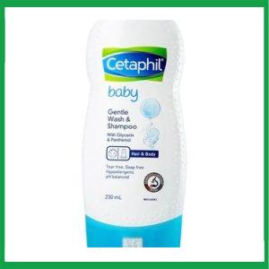 Sữa tắm và gội cho trẻ em Cetaphil Baby Gentle Wash And Shampoo 230ml