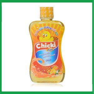 Nhà Thuốc Thanh Vinh - Nước súc miệng Chicki trẻ em New 250ml 1 Nhà Thuốc Thanh Vinh - Chicki tre em cam