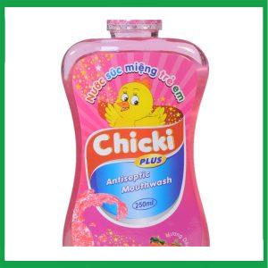Nhà Thuốc Thanh Vinh - Nước súc miệng Chicki trẻ em New 250ml 2 Nhà Thuốc Thanh Vinh - Chicki tre em dau e1714645505966