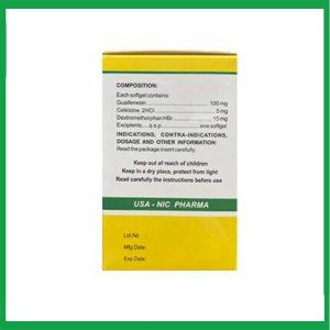 Nhà Thuốc Thanh Vinh - Thuốc Cidemax điều trị các tình trạng ho, bao gồm họ có đờm, họ khan, ho do thời tiết (Hộp 10 vỉ x 10 viên ) 1 Nhà Thuốc Thanh Vinh - Cidemax 2