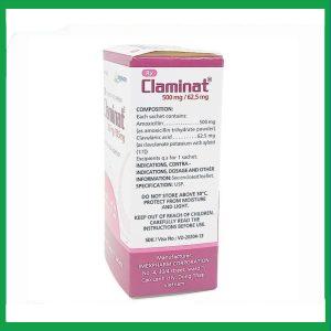 Nhà Thuốc Thanh Vinh - Thuốc bột Claminat IMP 500mg/62.5mg điều trị nhiễm khuẩn (12 gói) 1 Nhà Thuốc Thanh Vinh - Claminat 500mg 625 2