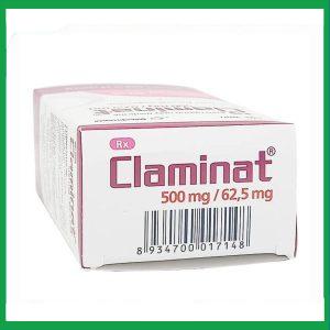 Nhà Thuốc Thanh Vinh - Thuốc bột Claminat IMP 500mg/62.5mg điều trị nhiễm khuẩn (12 gói) 2 Nhà Thuốc Thanh Vinh - Claminat 500mg 625 3