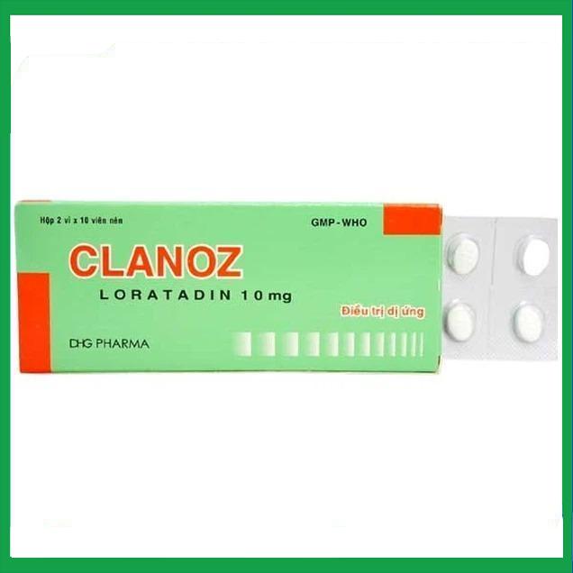Clanoz-10mg.jpg Nhà Thuốc Thanh Vinh - Clanoz 10mg