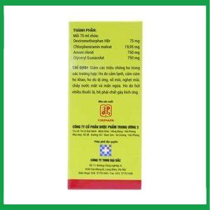 Nhà Thuốc Thanh Vinh - Siro Coje Ho TW3 (75ml) 1 Nhà Thuốc Thanh Vinh - Coje 2