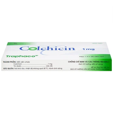 Colchicin-1mg-Traphaco-2.webp Nhà Thuốc Thanh Vinh - Colchicin 1mg Traphaco 2