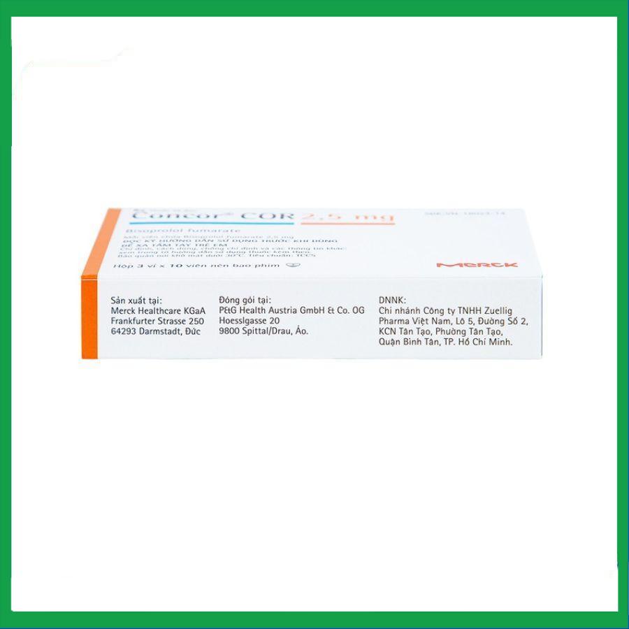 Concor-25mg-2.jpg Nhà Thuốc Thanh Vinh - Concor 25mg 2