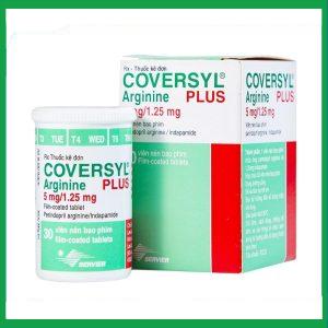Thuốc Coversyl Plus 5mg/1.25mg điều trị tăng huyết áp (30 viên)