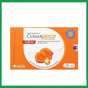 Viên uống Cumargold Nano Curcumin New hỗ trợ bảo vệ niêm mạc dạ dày (3 vỉ x 10 viên)