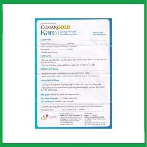 Nhà Thuốc Thanh Vinh - Cumar gold Kare 2