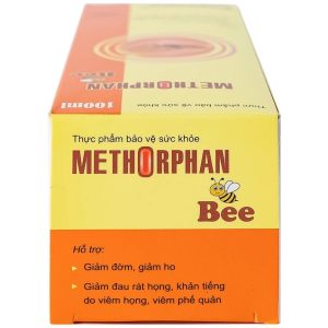 Nhà Thuốc Thanh Vinh - Siro Methorphan Bee Traphaco hỗ trợ giảm ho, giảm đờm, viêm họng, viêm phế quản (100ml) 4 Nhà Thuốc Thanh Vinh - DSC 07481 47538797cc