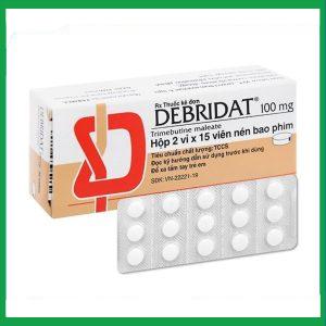 Thuốc Debridat 100mg điều trị triệu chứng đau, rối loạn nhu động ruột và khó chịu đường ruột (30 viên)