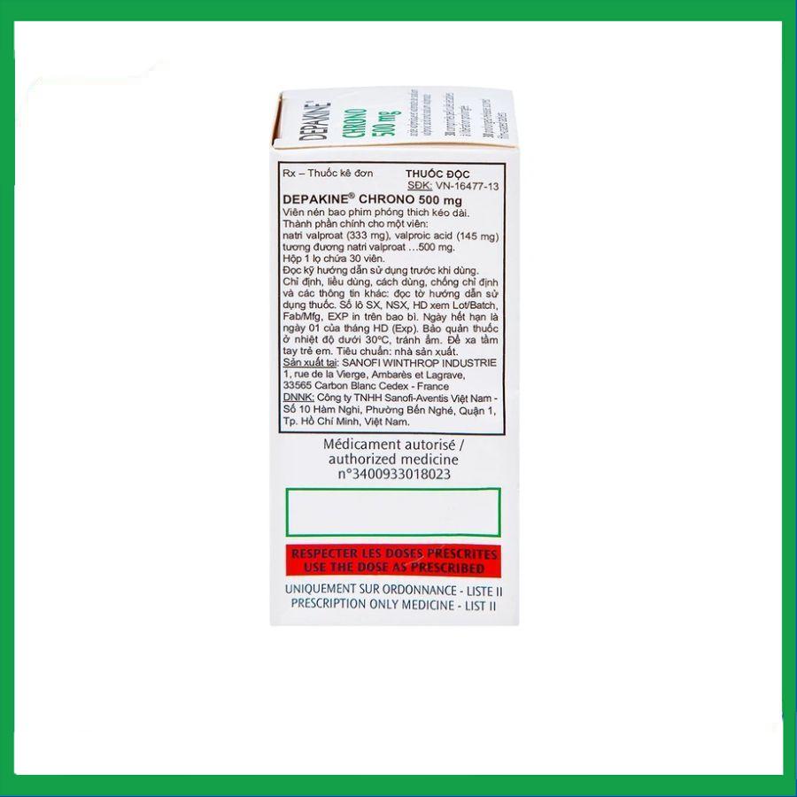 Depakine-500mg-2.jpg Nhà Thuốc Thanh Vinh - Depakine 500mg 2