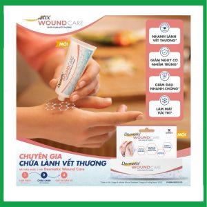 Nhà Thuốc Thanh Vinh - Gel Dermatix Wound Care hỗ trợ chữa lành vết thương tuýp 20g 1 Nhà Thuốc Thanh Vinh - Dermatix Wound Care 2