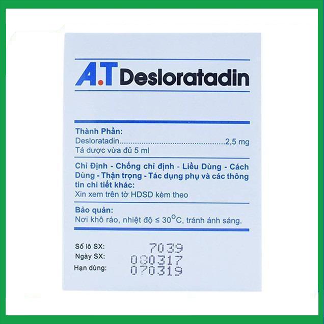 Desloratadin-AT-1.jpg Nhà Thuốc Thanh Vinh - Desloratadin AT 1