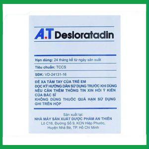 Nhà Thuốc Thanh Vinh - Desloratadin AT 2