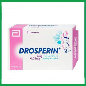 Thuốc tránh thai hằng ngày Drosperin (1 vỉ x 28 viên)