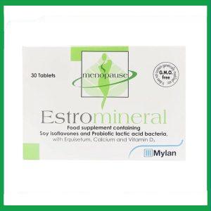 Viên uống Estromineral hỗ trợ tăng cường nội tiết tố (3 vỉ x 10 viên)