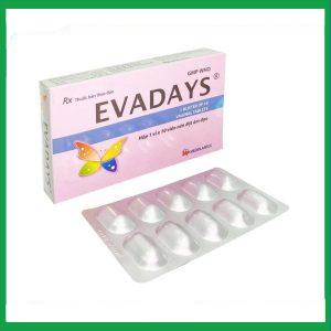 Thuốc Evadays Vaginal 500mg Mediplantex điều trị viêm âm đạo (1 vỉ x 10 viên)