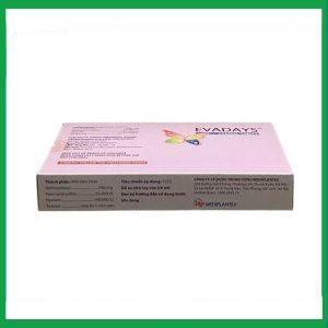 Nhà Thuốc Thanh Vinh - Thuốc Evadays Vaginal 500mg Mediplantex điều trị viêm âm đạo (1 vỉ x 10 viên) 1 Nhà Thuốc Thanh Vinh - Evadays2