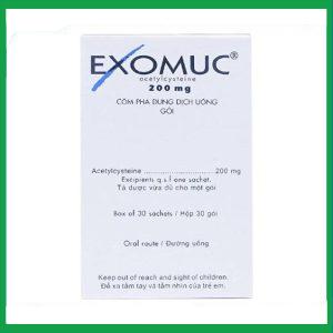 Nhà Thuốc Thanh Vinh - Cốm Exomuc trị rối loạn chất tiết phế quản (30 gói) 2 Nhà Thuốc Thanh Vinh - Exomuc2