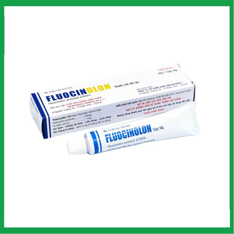 Fluocinolon-10g-Hue.jpg Nhà Thuốc Thanh Vinh - Fluocinolon 10g Hue