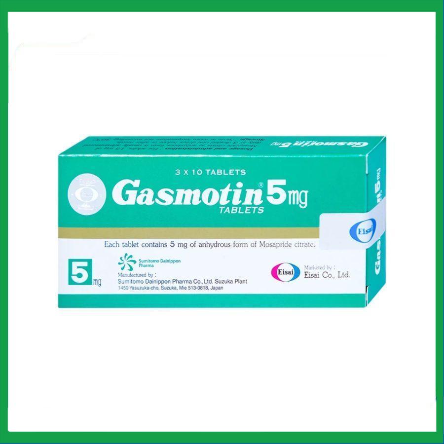 Gasmotin-5mg.jpg Nhà Thuốc Thanh Vinh - Gasmotin 5mg