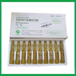Nhà Thuốc Thanh Vinh - Gentamicin 80mg 2ml Vidipha 2